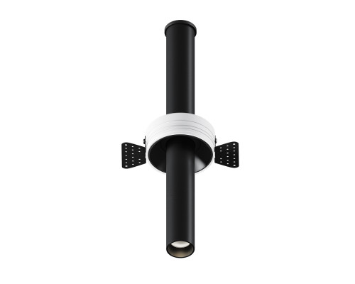 Основное фото Светильник встраиваемый LED Maytoni Technical Ceiling Focus T C140TRS-L300-7W3K-B: Купить в Интернет магазин освещения GCSVET.RU