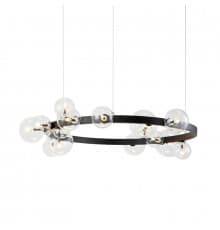 Светильник подвесной Delight Collection Art Deco Bubble 771120 (KM1294P-15 black/clear)