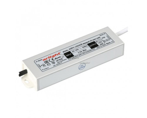Основное фото Сетевой адаптер Arlight ARPV-24040-B (24V, 1.7A, 40W) 020417: Купить в Интернет магазин освещения GCSVET.RU