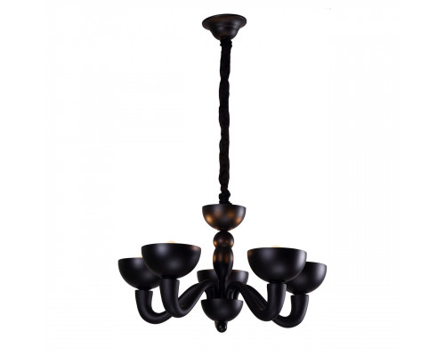 Дополнительное фото Люстра подвесная Divinare Bianca-Nero 7091/04 LM-5: Купить в Интернет магазин освещения GCSVET.RU
