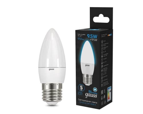 Основное фото Светодиодная лампочка Gauss  103102310: Купить в Интернет магазин освещения GCSVET.RU