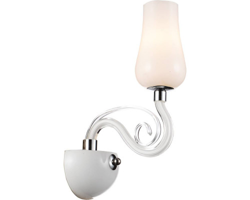 Основное фото Настенный светильник Arte Lamp Biancaneve A8110AP-1WH: Купить в Интернет магазин освещения GCSVET.RU