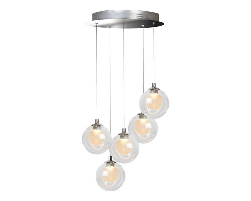 Дополнительное фото Люстра подвесная LED iLedex Epical C4492-5R CR: Купить в Интернет магазин освещения GCSVET.RU