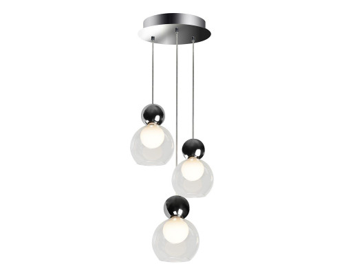 Дополнительное фото Люстра подвесная LED iLedex Blossom C4476-3R CR: Купить в Интернет магазин освещения GCSVET.RU