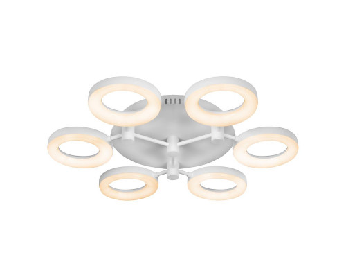 Дополнительное фото Люстра потолочная LED iLedex Jomo FS-014-X6-(B) 72W WH: Купить в Интернет магазин освещения GCSVET.RU