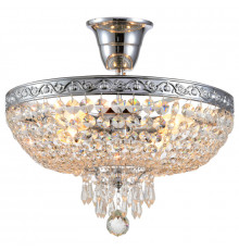 Люстра потолочная Natali Kovaltseva ROCOCO 81407/4C CHROME