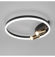 Люстра потолочная Eurosvet Luminari 90247/3 черный/золото Smart