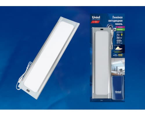 Дополнительное фото Светильник мебельный LED (UL-00002885) Uniel ULI-F42-7,5W/4200K/DIM Sensor IP20 Silver: Купить в Интернет магазин освещения GCSVET.RU