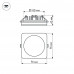 Дополнительное фото Светильник встраиваемый Arlight LTD-96x96SOL-10W Warm White 3000K 017635: Купить в Интернет магазин освещения GCSVET.RU