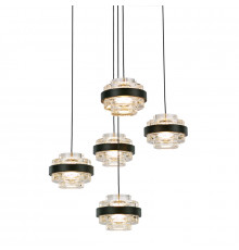 Светильник подвесной Delight Collection MD22030002 MD22030002-5A black/clear