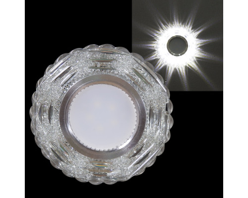 Основное фото Светильник встраиваемый Reluce 14310-9.0-001LD MR16+LED3W WT: Купить в Интернет магазин освещения GCSVET.RU