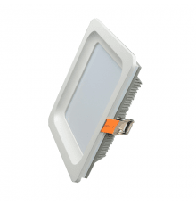 Светильник встраиваемый Elvan VLS-5048SQ-24W-WW-Wh