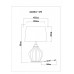 Дополнительное фото Лампа настольная ARTE Lamp A5059LT-1PB: Купить в Интернет магазин освещения GCSVET.RU