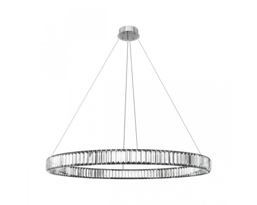 Основное фото Люстра подвесная Loft IT Crystal ring 10135/1000 Chrome: Купить в Интернет магазин освещения GCSVET.RU