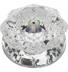 Светильник встраиваемый Fametto DLS-L301 3W GLASSY/CLEAR 10755