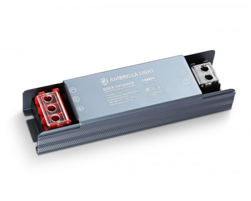 Основное фото Блок питания Ambrella Light LED Driver 12V 100Вт AC185-260 8.3A IP20 GS8804: Купить в Интернет магазин освещения GCSVET.RU