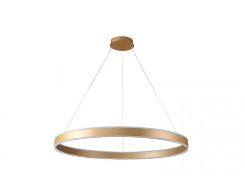 Основное фото Светильник подвесной LED Crystal Lux MUCHOS SP88W LED D1000 GOLD: Купить в Интернет магазин освещения GCSVET.RU