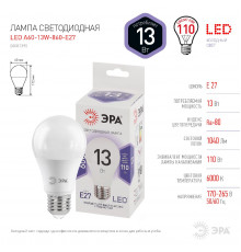 Светодиодная лампочка Эра LED A60-13W-860-E27 Б0031395