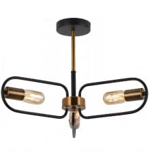 Люстра потолочная Illumico IL8253-3COU-79 BK GD