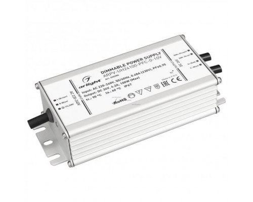 Основное фото Сетевой адаптер для светодиодной ленты Arlight ARPV-UH 030284: Купить в Интернет магазин освещения GCSVET.RU