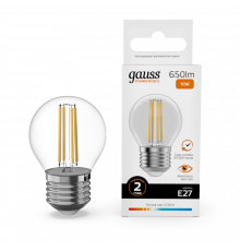 Светодиодная лампочка Gauss Filament Elementary 52210