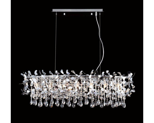 Основное фото Светильник подвесной Crystal Lux Romeo SP8 Chrome L1000: Купить в Интернет магазин освещения GCSVET.RU