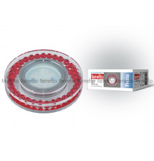 Светильник встраиваемый Fametto Peonia DLS-P104 GU5.3 CHROME/RED