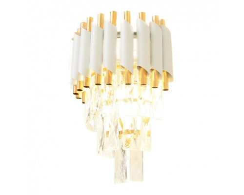 Дополнительное фото Светильник настенный Lumina Deco Funneli LDW 6003-2 WT+F.GD: Купить в Интернет магазин освещения GCSVET.RU