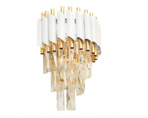 Дополнительное фото Светильник настенный Lumina Deco Funneli LDW 6003-2 WT+F.GD: Купить в Интернет магазин освещения GCSVET.RU
