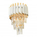 Основное фото Светильник настенный Lumina Deco Funneli LDW 6003-2 WT+F.GD: Купить в Интернет магазин освещения GCSVET.RU