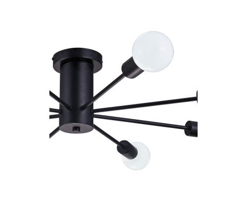 Дополнительное фото Люстра потолочная Natali Kovaltseva LOFT 75140/8C BLACK: Купить в Интернет магазин освещения GCSVET.RU