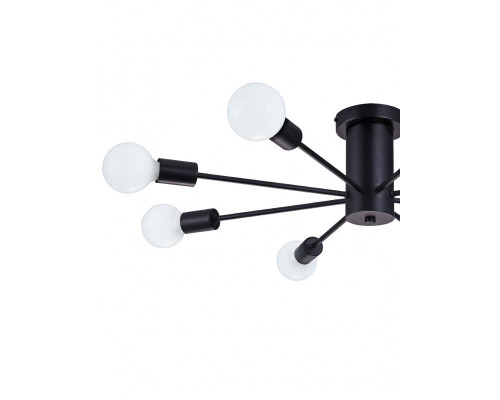 Дополнительное фото Люстра потолочная Natali Kovaltseva LOFT 75140/8C BLACK: Купить в Интернет магазин освещения GCSVET.RU