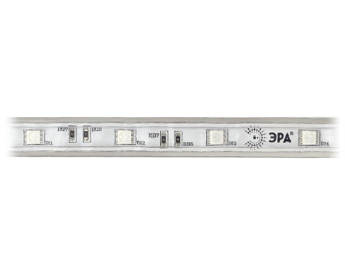 Дополнительное фото Лента светодиодная Эра 220В 5050 7,2Вт/м RGB 20м IP67 LS5050-7,2-30-220-RGB-IP67-20m Б0043096: Купить в Интернет магазин освещения GCSVET.RU