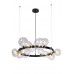 Дополнительное фото Люстра подвесная Crystal Lux Agata SP15 V2 Black/Transparente: Купить в Интернет магазин освещения GCSVET.RU