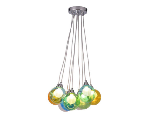 Основное фото Люстра подвесная LED Arte Lamp Pallone A3026SP-9CC: Купить в Интернет магазин освещения GCSVET.RU