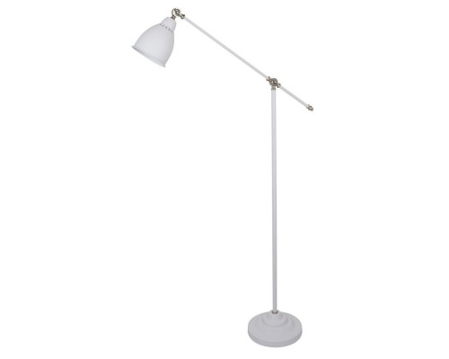 Основное фото Напольный светильник Arte Lamp Braccio A2054PN-1WH: Купить в Интернет магазин освещения GCSVET.RU
