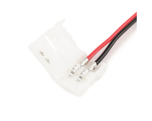 Основное фото Коннектор для подключения Apeyron ленты 8мм (3528,28353014), провод 150мм 09-01: Купить в Интернет магазин освещения GCSVET.RU