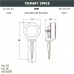 Дополнительное фото Ландшафтный светодиодный светильник Fumagalli Tommy Spike 2M1.001.000.AXD1L: Купить в Интернет магазин освещения GCSVET.RU
