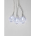 Дополнительное фото Светодиодная гирлянда (07931) Uniel 220V белый ULD-S0700-050/DTA White IP20 DIAMONDS: Купить в Интернет магазин освещения GCSVET.RU