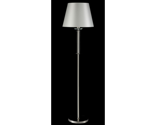 Дополнительное фото Напольный светильник Crystal Lux Nicolas NICOLAS PT1 NICKEL/WHITE: Купить в Интернет магазин освещения GCSVET.RU