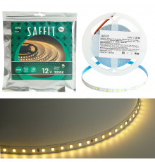 Лента светодиодная Saffit SST02 12В 9,6Вт/м 3000К 5м IP20 55240