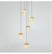 Люстра каскадная DeLight Collection MD22001052-5A gold