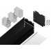 Дополнительное фото Алюминиевый профиль Ambrella Light Profile System GP3050BK: Купить в Интернет магазин освещения GCSVET.RU