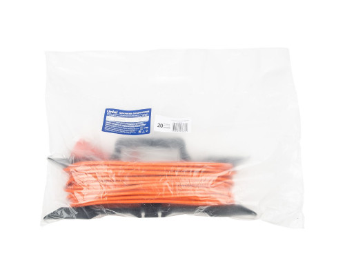 Дополнительное фото Удлинитель Uniel YX10-101 /UCK-1N/2x1,00/20M/F ORANGE UL-00010800: Купить в Интернет магазин освещения GCSVET.RU