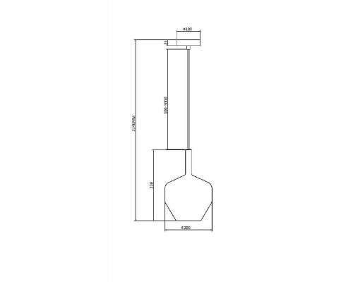 Дополнительное фото Светильник подвесной Maytoni Duality MOD271PL-01B6: Купить в Интернет магазин освещения GCSVET.RU