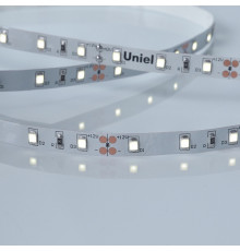 Лента светодиодная Uniel ULS-M11-2835-60LED/m-8mm-IP20-DC12V-4,8W/m-4M-6500K PROFI катушка в герметичной упаковке