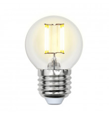 Светодиодная лампочка Uniel AIR G LED-G45-6W/NW/E27/CL GLA01TR картон