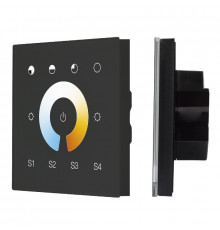Сенсорная панель Arlight DALI-901-11-1G-4SC-MIX-DT8-IN Black BUS/230V 037195