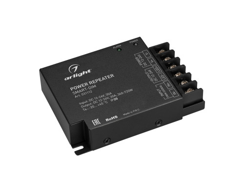 Основное фото Усилитель Arlight Smart-Dim (12-24V, 1x30A) 031112: Купить в Интернет магазин освещения GCSVET.RU