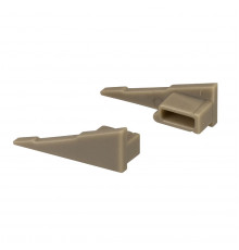 Комплект заглушек Arlight SL-MINI-SHELF-H8 OLIVE GREY 038810